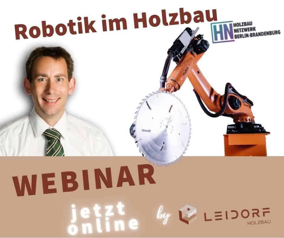 Webinar Robotik im Holzbau
